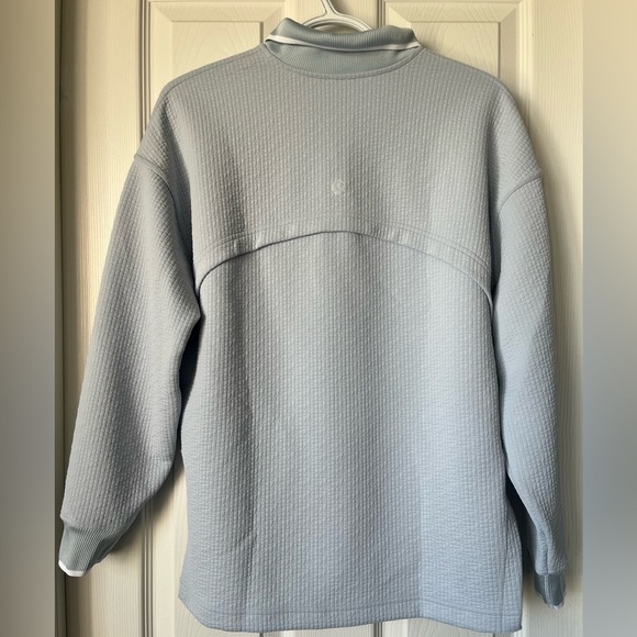 Women’s Lululemon Textured Long-Sleeve Polo Shirt | Size 2 - Picture 8 of 9